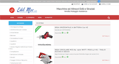 Desktop Screenshot of edilmecsrl.com
